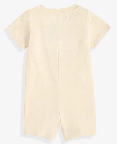 First Impressions Baby Boys Bear Glasses Sunsuit, Macy's Exclusive In White