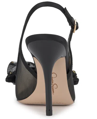 Jessica Simpson Lavilra Slingback Pointed Toe Pump In Black