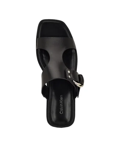 Calvin Klein Meritt Slide Sandal In Black