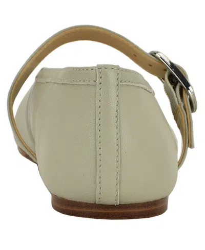 Nine West Vancee Mary Jane Flat In Green