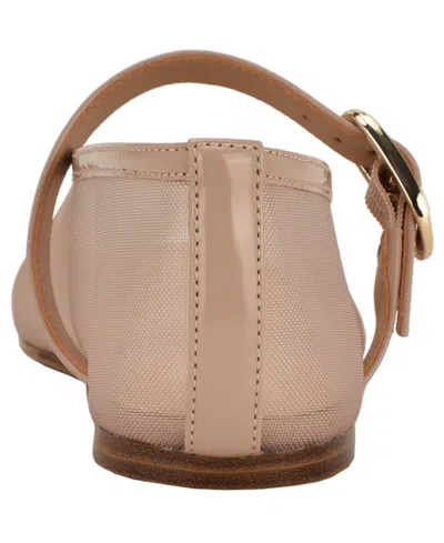 Nine West Vanceen Mary Jane Flat In Pink