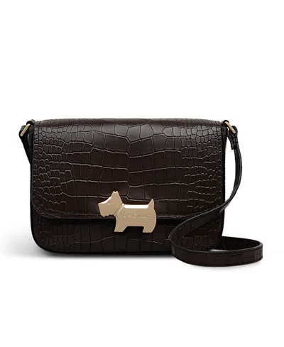 Radley London Percy Grove Small Flap Over Crossbody Bag In Brown