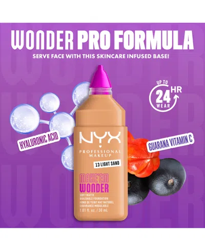 Nyx Professional Makeup Wonder Foundation, 0.84 Oz. In Multi