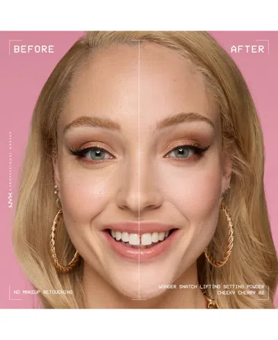 Nyx Professional Makeup Wonder Snatch Powder, 0.2 Oz. In Transparent