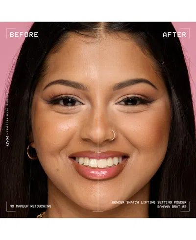 Nyx Professional Makeup Wonder Snatch Powder, 0.2 Oz. In Transparent