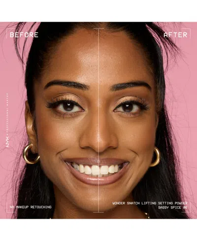 Nyx Professional Makeup Wonder Snatch Powder, 0.2 Oz. In Transparent