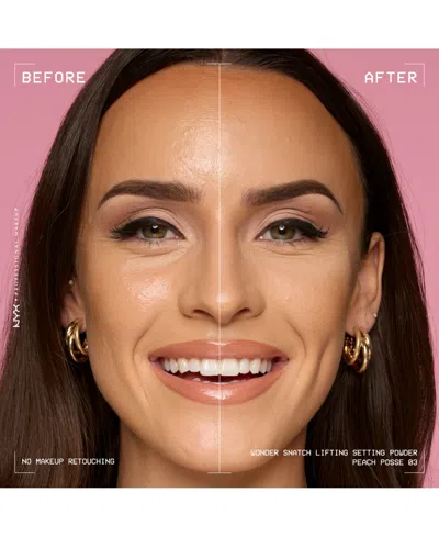 Nyx Professional Makeup Wonder Snatch Powder, 0.2 Oz. In Transparent