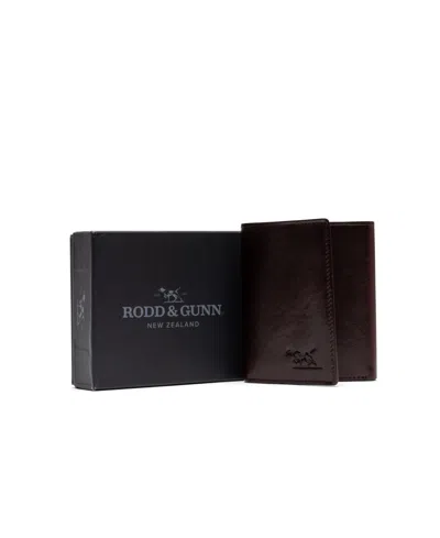 Rodd & Gunn Westport Trifold Wallet In Brown