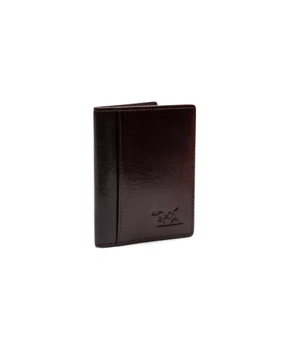Rodd & Gunn Walton Card Holder In Brown