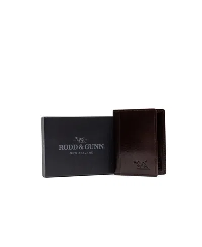 Rodd & Gunn Walton Card Holder In Brown