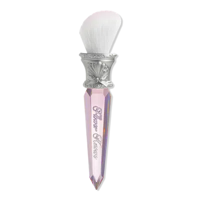 Flower Knows Shell's Jewel Collection Angled Blush Brush - Crystal Pink In Pink