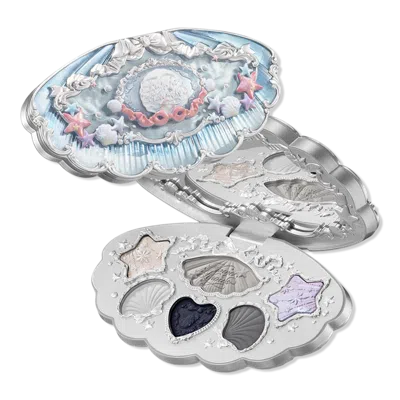 Flower Knows Shell's Jewel Collection 6-color Makeup Palette - 03 Deep Sea In Multi