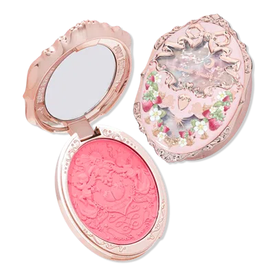 Flower Knows Strawberry Rococo Series Embossed Blush - G01 Romantic Blossom In Pink
