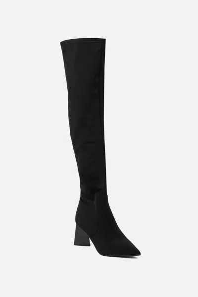 Steve Madden Evermore Boot Black In Black