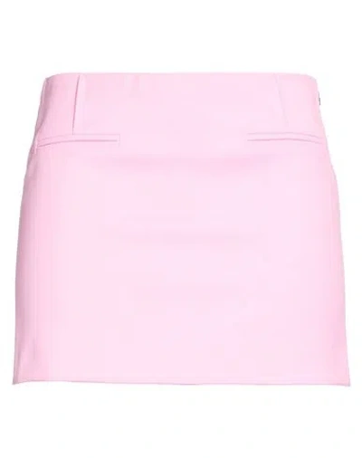 Patrizia Pepe Woman Mini Skirt Pink Size 4 Polyester, Viscose, Elastane In Pink