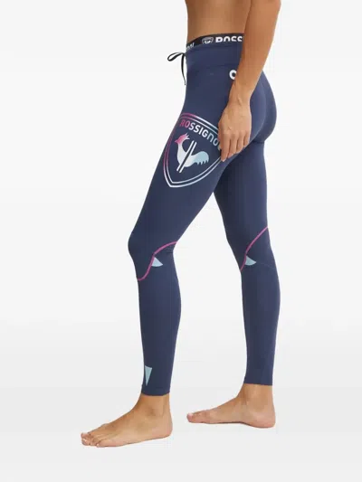 Rossignol Infini Compression Race Leggings In Blue