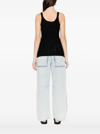 Herskind Hedra Wool Tank Top In Black