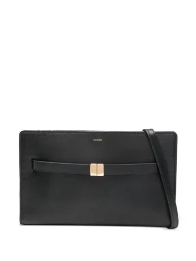 Totême Womens Toteme Belted Leather Cross Body Bag In Black