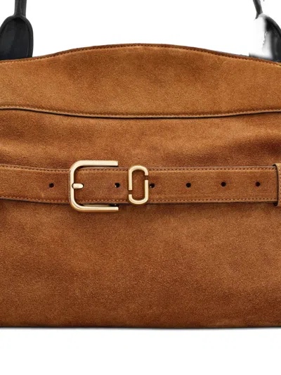 Marc Jacobs The Suede Dakota Satchel Bag In Yellow
