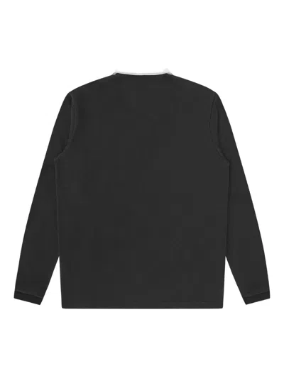 Icecream Collar Graphic Shirt In Black