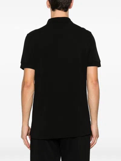 Tom Ford Mens Black Short-sleeve Lyocell-cotton Piquet Polo Shirt In Black