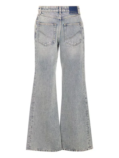 Stella Mccartney Stella Mc Cartney Flared Leg Denim Jeans In Blue