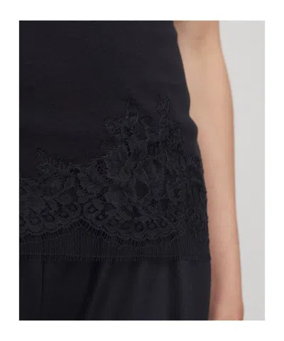 The Row Sleeveless Top In Black
