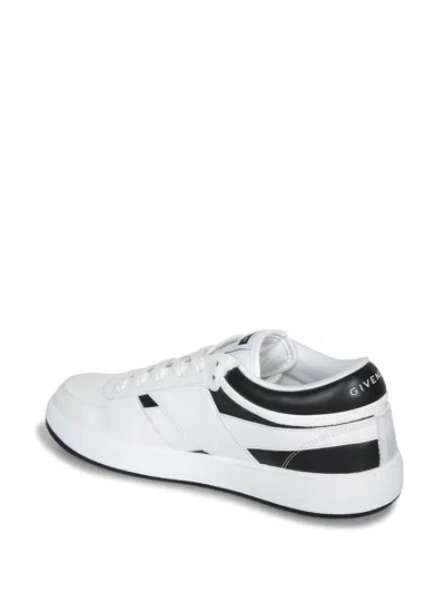 Givenchy G Move Low-top Leather Sneakers In White