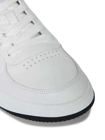 Givenchy G Move Low-top Leather Sneakers In White