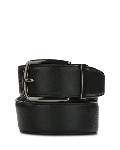 The Men's Store At Bloomingdale's Reversible Pebbled Texture Leather Belt - Exclusive In Black