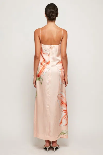 S/w/f Boutique Spaghetti Strap Midi In Multi