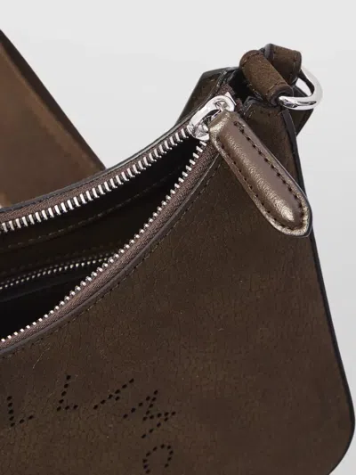 Stella Mccartney Alter Suede Hobo Shoulder Bag Medium In Brown