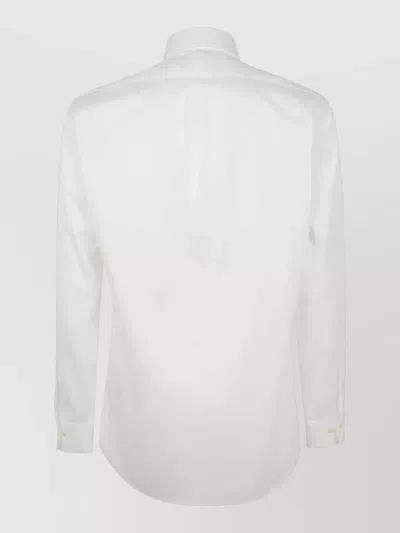Polo Ralph Lauren Long Sleeve Shirt Button Down Collar In White