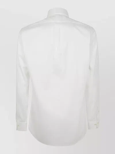 Polo Ralph Lauren Long Sleeve Shirt Button Down Collar In White