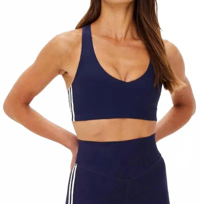 The Upside Daytona Jetta Racerback Bra In Navy In Blue