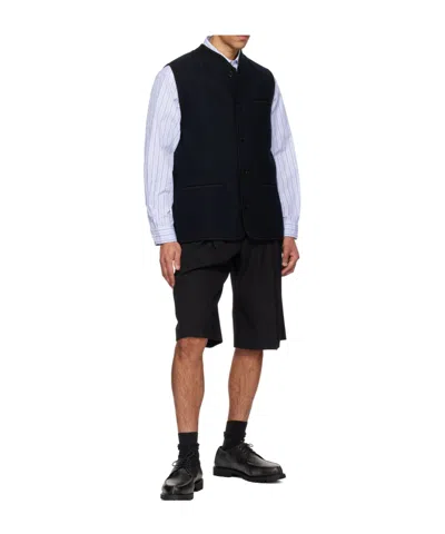Rier Ssense Exclusive Navy Walker Vest In Blue