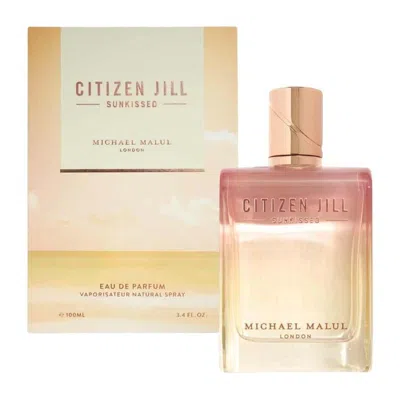 Michael Malul Ladies Citizen Jill Sunkissed Edp Spray 3.4 oz Fragrances 745604093545 In Transparent
