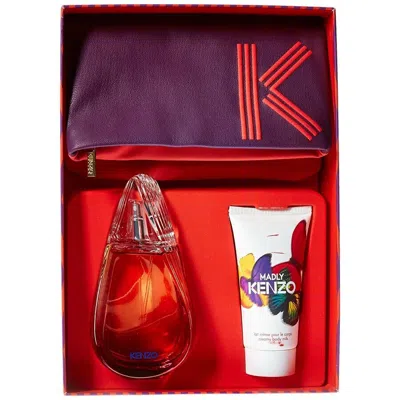 Kenzo Ladies Madly Gift Set Fragrances 3274871929099 In Red