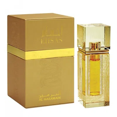 Al Haramain Unisex Ehsas Perfume Oil 0.8 oz Fragrances 6600001263912 In Gold