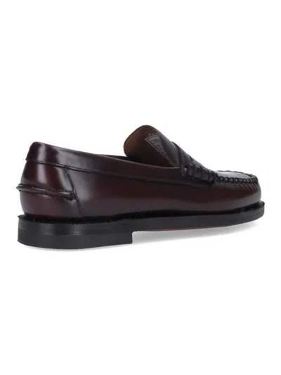 Sebago Flat Shoes In Brown