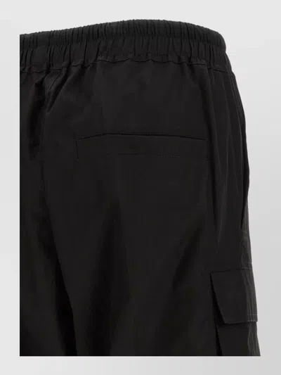 Rick Owens Cargobelas Drawstring Elasticated Trousers In Multi