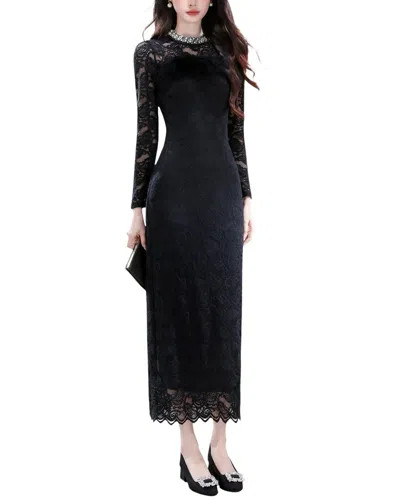 Kaimilan Kaimilian Midi Dress In Black