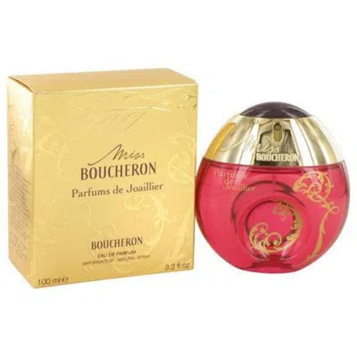 Boucheron Ladies Miss  Edp Spray 3.3 oz Fragrances 3577588710401 In Pink