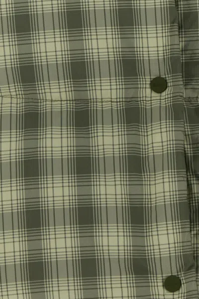 Herno Laminar Printed Polyester Down Jacket In Green