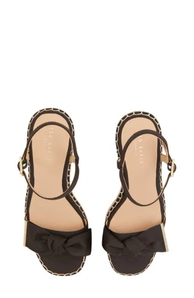 Ted Baker London Gia Espadrille Sandal In Brown