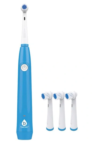 Pursonic Usb Rechargeable Rotary Toothbrush In White
