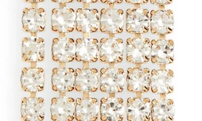 Nordstrom Rack Crystal Y-necklace In Gold