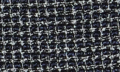 Dkny Pleated Tweed Miniskirt In Black