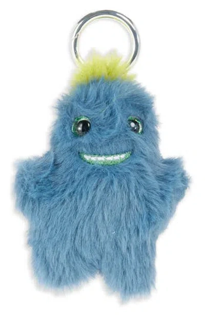 Leith Stuffed Monster Bag Charm In Blue