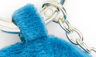 Leith Stuffed Tennis Bag Charm In Blue